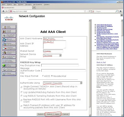 Configurarea serverului cisco de control al accesului (acs) - l-l e ușor