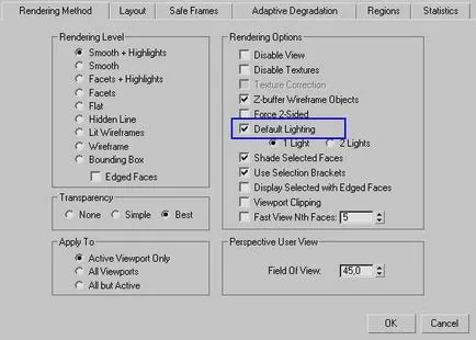 Setarea Gl și crearea de materiale pentru vray - lecții 3ds Max