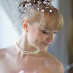 Прически, украсени с перли, стилист блог