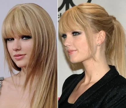 Taylor Swift frizurák