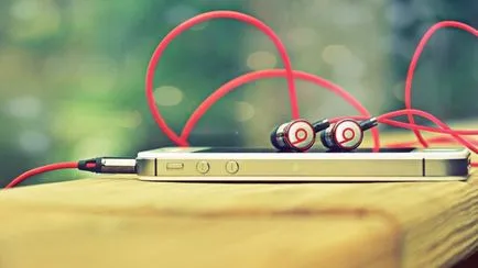 A program a zenefelismerő az iPhone, útmutató-apple