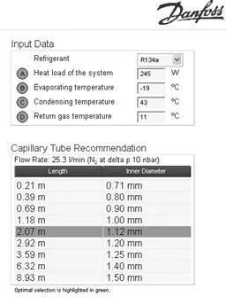 Calcularea tubului capilar, calculul ventilului electromagnetic - calculul structurii elementelor de bază