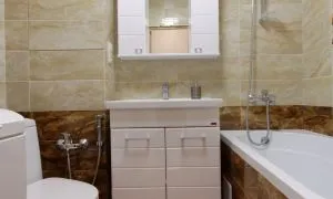 Reparatii combinate baie 1, 5 x 1, 8 în casa panou