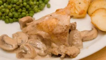 Recept csirke poulet au porto Julia Child