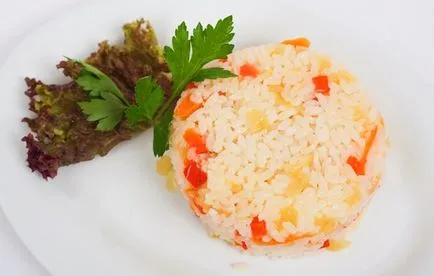 Receptek rizs sárgarépa és a hagyma, a titkos összetevők és választás