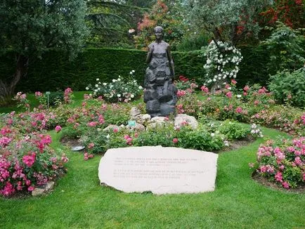 Rose és a Princess Grace Rose Garden Monaco