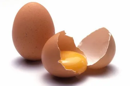 Nyers tojás előnyöket a test és az izmok károsodását