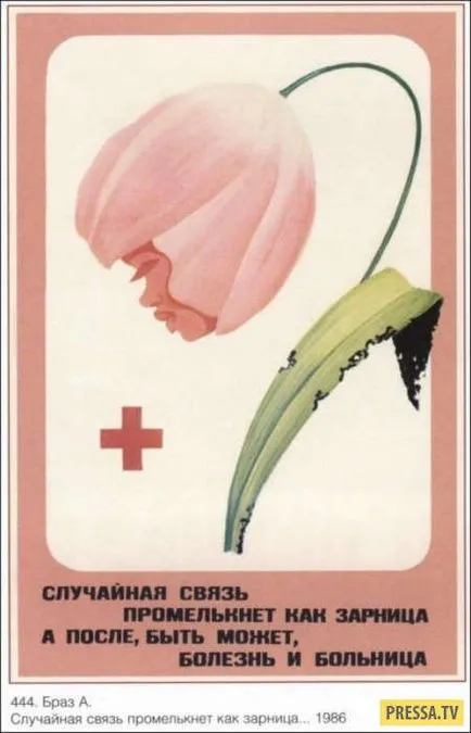 Szovjet propaganda plakátok tükrözi az élet (21 fotó) pokol