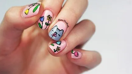 Nail art és hogyan kell felhívni a körmökön