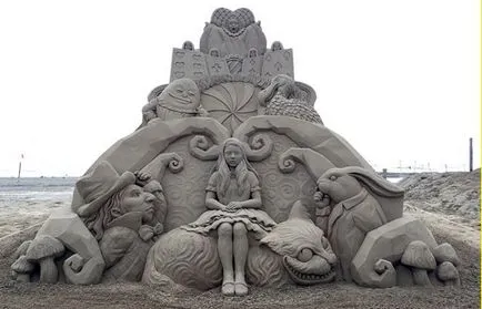 sculpturi de nisip incredibile