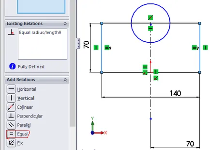 Készítsen egy egyszerű modell segítségével SolidWorks vázlat, CAD-Journal