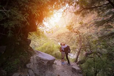 sesiune foto de nunta în munții din Nepal - povestea piesele noastre nebun la Annapurna