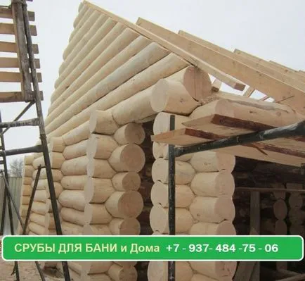 Строителство на къщи влезете ръчно изработени в Уфа - създаването на проекти, цени