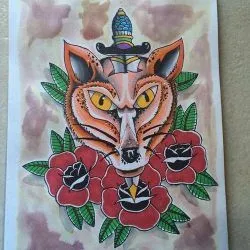 Tattoo Fox Tattoo értéke 30 fotók, vázlatok