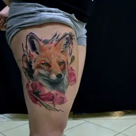 Fox tatuaj sensul - sensul unui simbol pentru fete si baieti