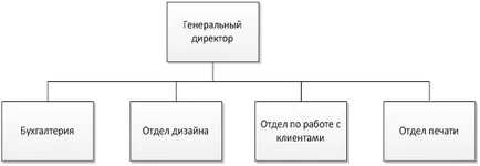 Технически и икономически характеристики на домейна, ооо отпечатването на организационната структура