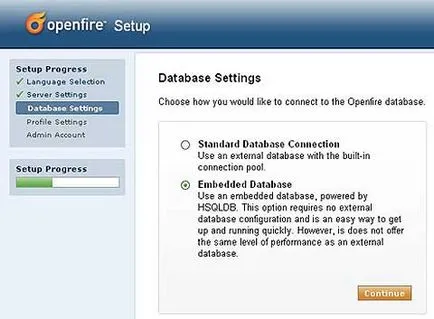 Instalarea și configurarea Jabber openfire server - ferestre (server - e) -% ifth1% 0% - server de