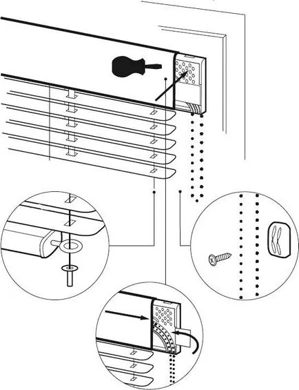 Instalarea obloane - sistem izotropie (Isotra)