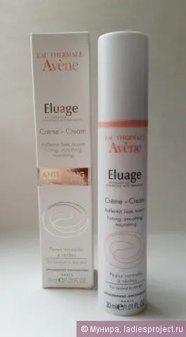 Възстановяване на бръчки Avene eluage - отзиви, снимки и цена