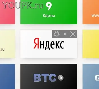 Vizuális könyvjelzők Yandex Google Chrome