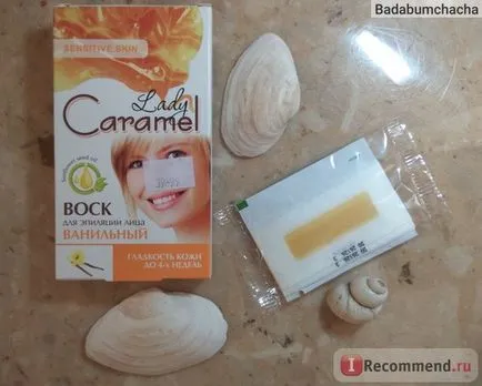 benzi de ceară pentru Depilare cu ceară de caramel fata de vanilie - „Adios, mi Amore usius 😍 Blocate