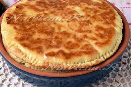 KHACHAPURI sajttal recept fotókkal egy serpenyőben