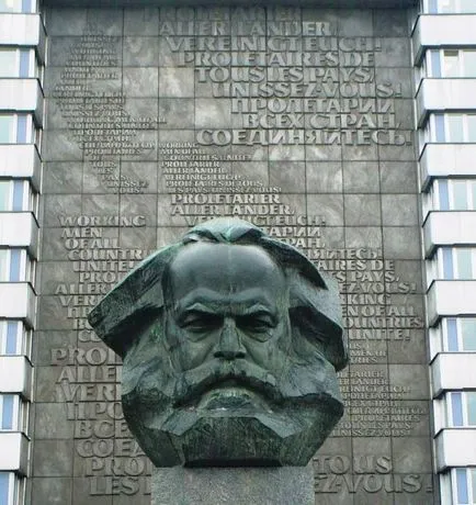 Chemnitz - rămășițe ale trecutului, și Karl-Marx-Stadt în Germania