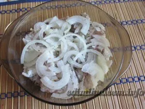 Печени Полок филе с картофи - яде и расте тънки