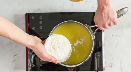 Choux produse de patiserie (profiterol), un pas cu pas reteta fotografii