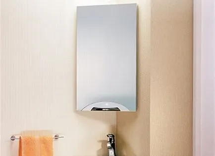A tükör a fürdőszobában szekrény, különböző típusú és kiválasztási szabályok