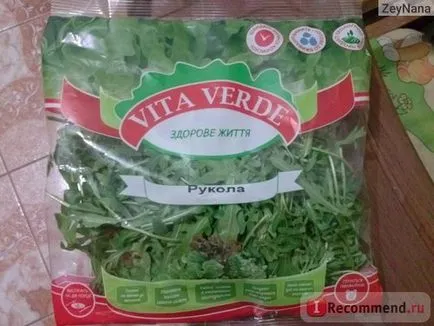 Arugula zöldek - „íz zúzott bogár vagy arugula