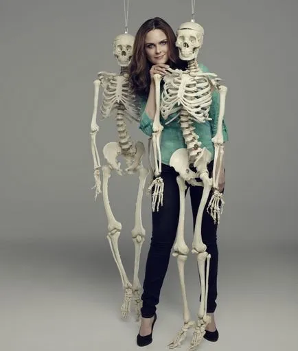 sorozat „Bones” csillag Emily Deschanel nem szeretnék senkit, hogy egyedül a gyermek a karjában