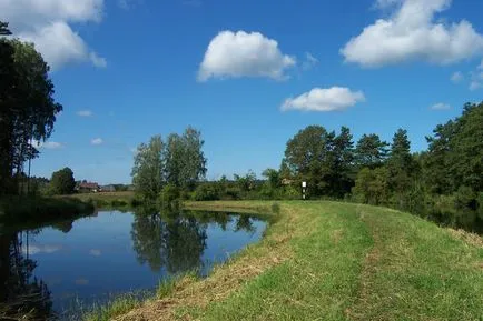 Augustowi Canal, egy fotó az augusztusi csatorna és útmutató fotó-Svirsky