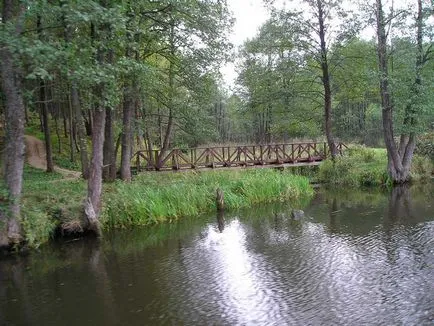 Augustowi Canal, egy fotó az augusztusi csatorna és útmutató fotó-Svirsky