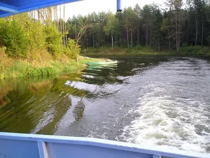 Augustowi Canal, egy fotó az augusztusi csatorna és útmutató fotó-Svirsky