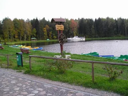 Augustowi Canal, egy fotó az augusztusi csatorna és útmutató fotó-Svirsky