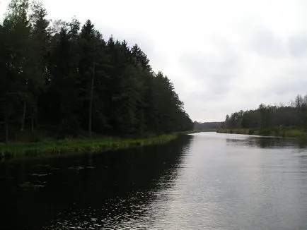 Augustow Canal, o fotografie a canalului august și ghidul foto-Svirsky