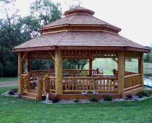 Gazebo în grădină și în țară cu propriile lor mâini opțiuni, proiectare, cum să construiască (16 poze)