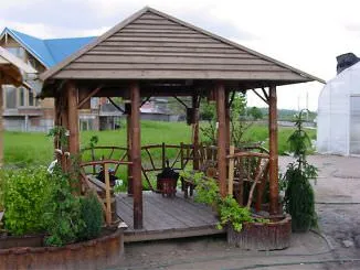 Gazebo în grădină și în țară cu propriile lor mâini opțiuni, proiectare, cum să construiască (16 poze)