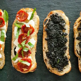 Bruschetta, 63 rețete cu fotografii de pe site-ul - afișul-food