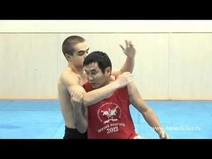 BJJ (БДД) гилотина дросел рецепция