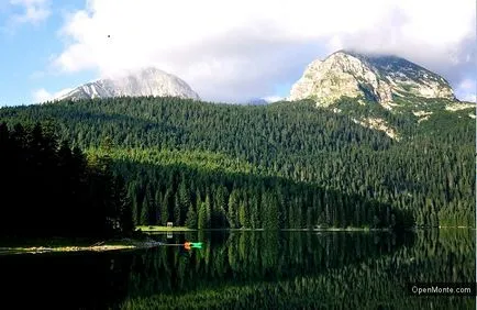 lac negru în fotografii și descriere Muntenegru