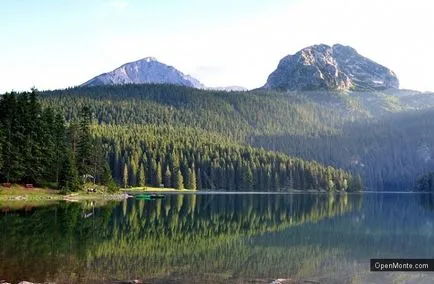 lac negru în fotografii și descriere Muntenegru