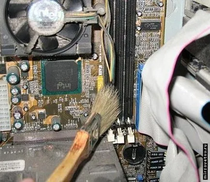 takarítás a PC