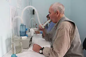 nebulizator Inhalare cu pneumonie