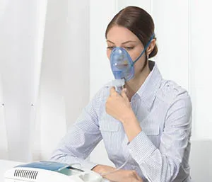 nebulizator Inhalare cu pneumonie