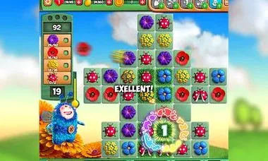 Joaca gratuit joc Tetris flori Țară