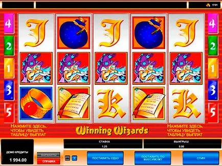 Slot Machines - experți câștigătoare (wizard) de către MicroGaming