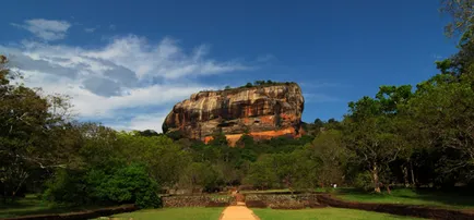 cetate Sigiriya, piatra leu - legenda rock din Sri Lanka