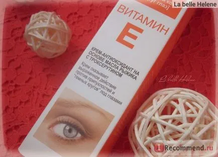 Crema pentru pielea delicata din jurul ochilor librederm vitamina E antioxidant - „Jos cu umflarea și întuneric